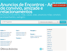 Tablet Screenshot of anunciosencontros.com